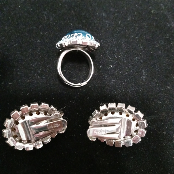 Vintage Ring and matching earrings - Picture 4 of 4